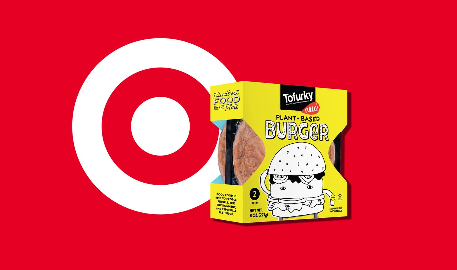 Tofurky Launches New Vegan Beef-Style Burger at 600 Target Stores