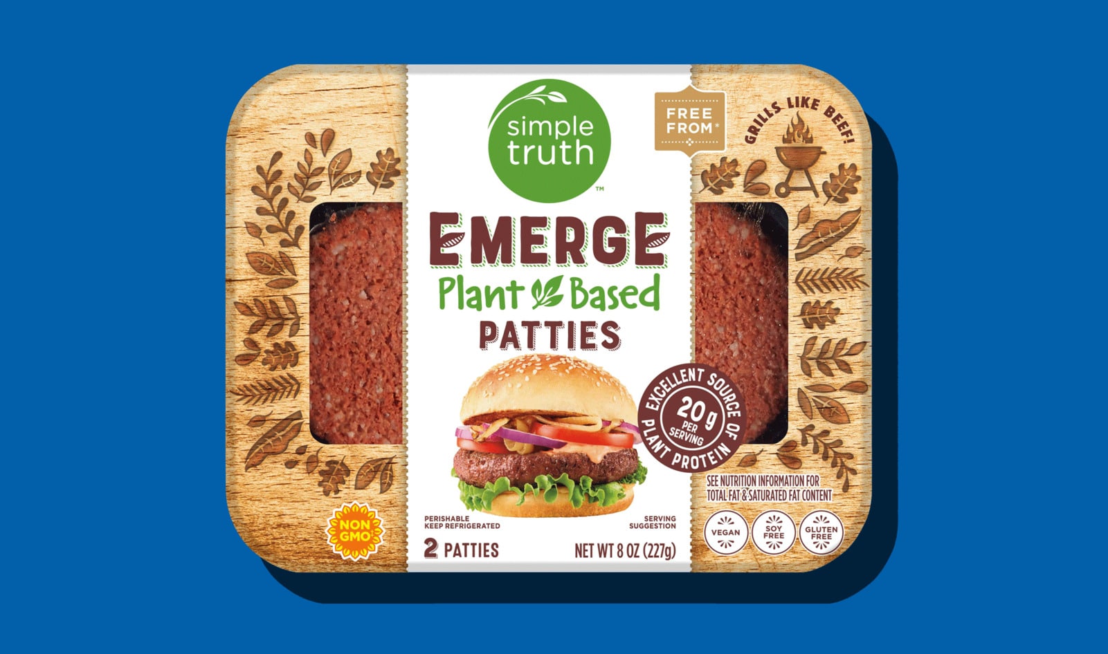 Kroger Just Launched Its Own Meaty Vegan Burgers