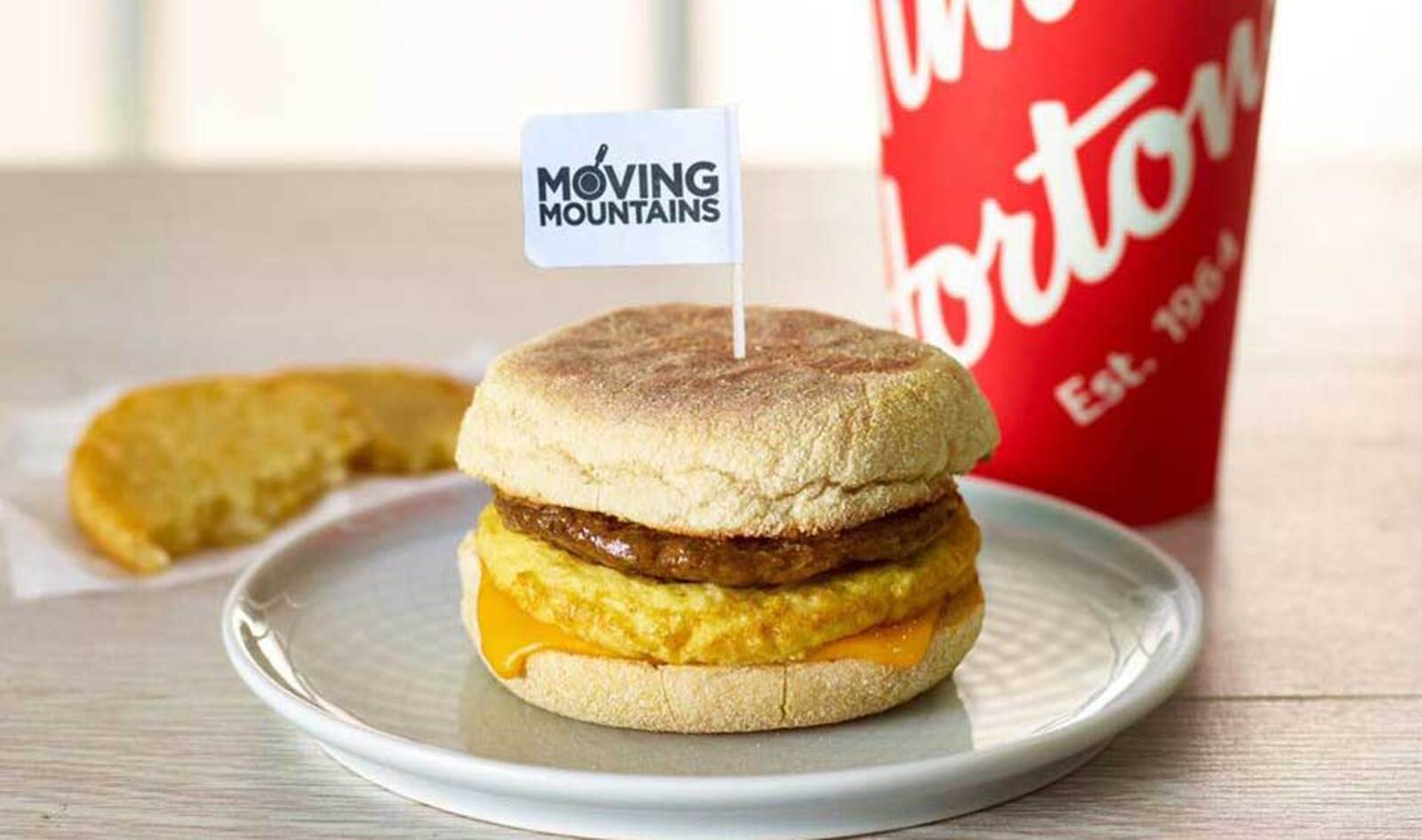 Tim Hortons UK Launches Meatless Sausage Breakfast Sandwich