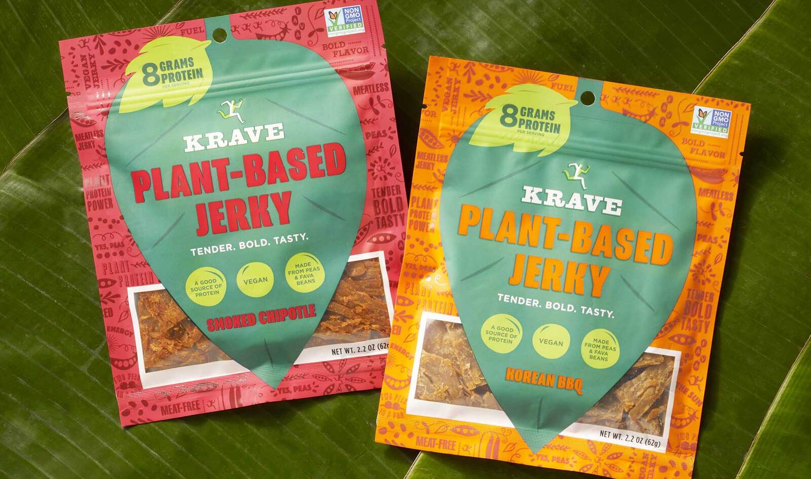 Meat Brand KRAVE Releases Its First Plant-Based Jerky Line