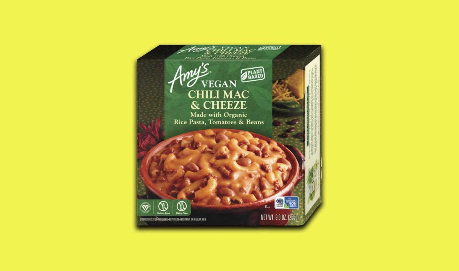 Amy’s Launches Cheesy Vegan Versions of Its Classic Vegetarian Meals