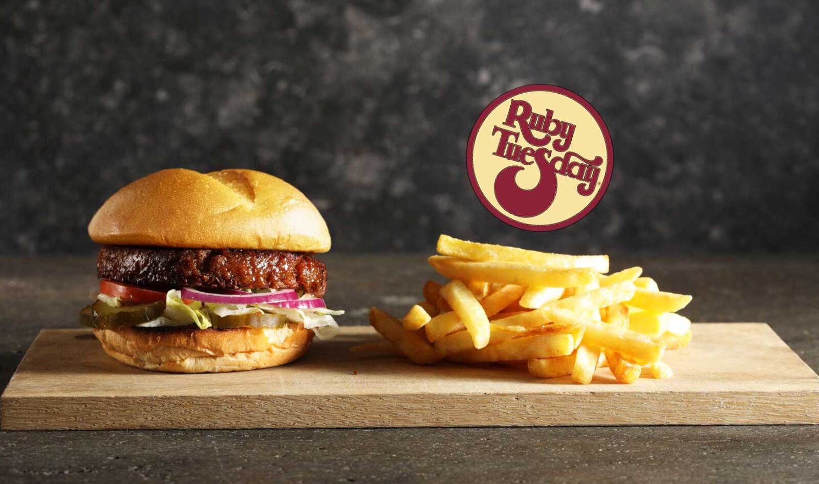 Ruby Tuesday Adds Vegan Awesome Burger to Menu at 450 Locations Nationwide