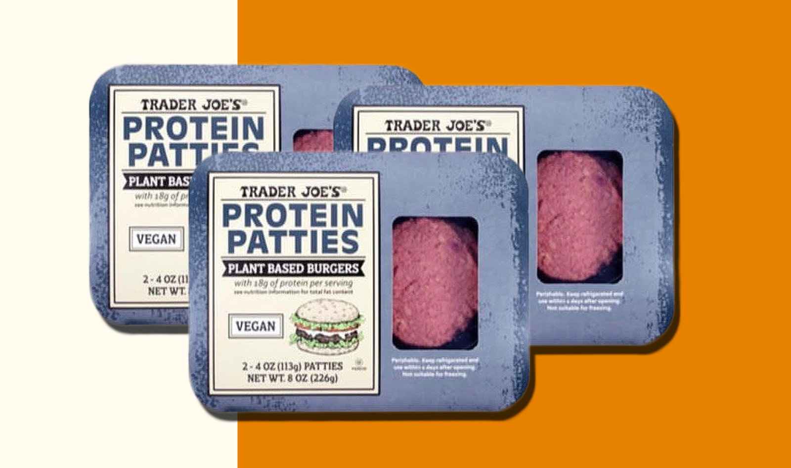 Trader Joe’s Launches Vegan Burger Patties This Month