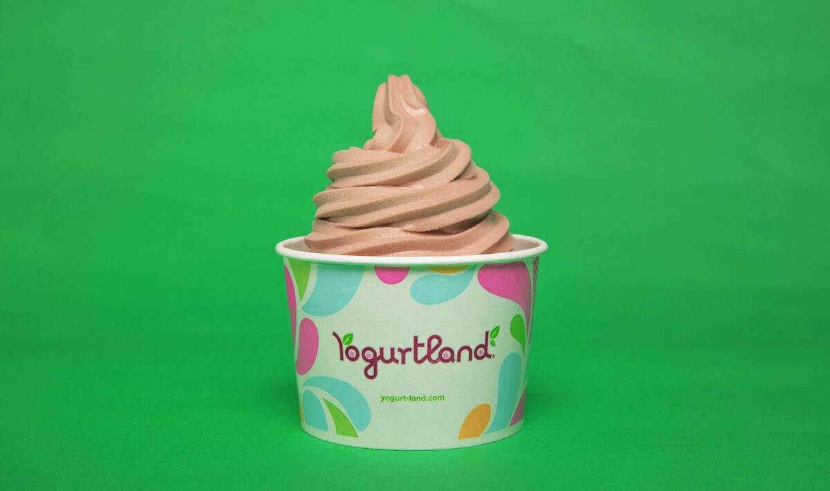 Yogurtland Launches Its First Vegan Frozen Yogurt Flavor Salted Chocolate Soufflé VegNews