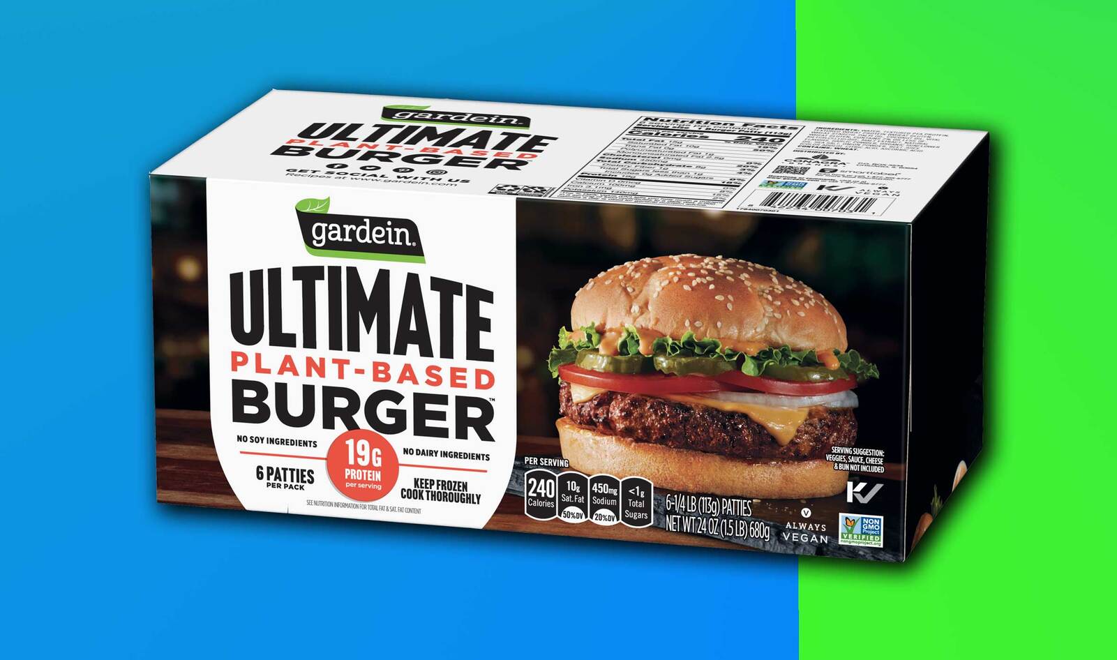 Gardein’s New Ultimate Vegan Burger Launches Nationwide This Month 