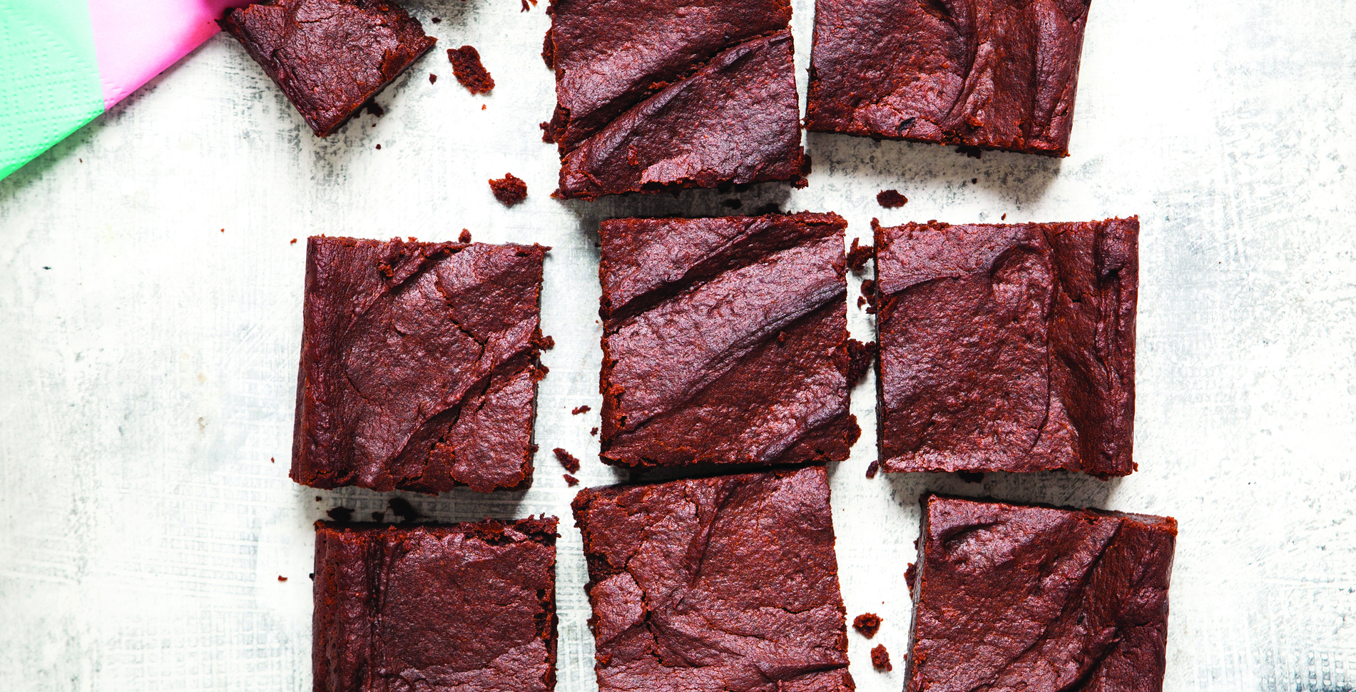 Gooey Vegan Sweet Potato Brownies