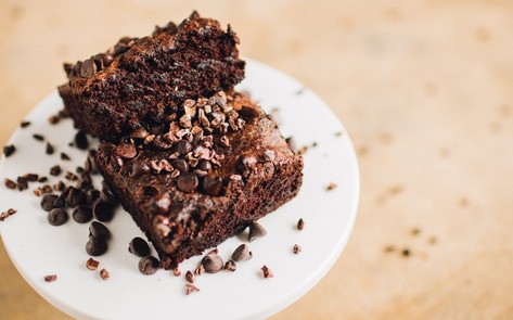 Vegan Gluten-Free Chocolate Chip Brownies