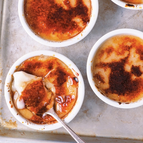 Vegan White Chocolate Crème Brûlée