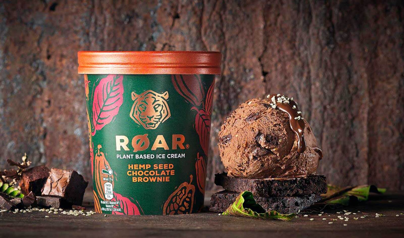 United Kingdom’s Vegan Ice Cream Brand Roar Launches to Save Wild Cats
