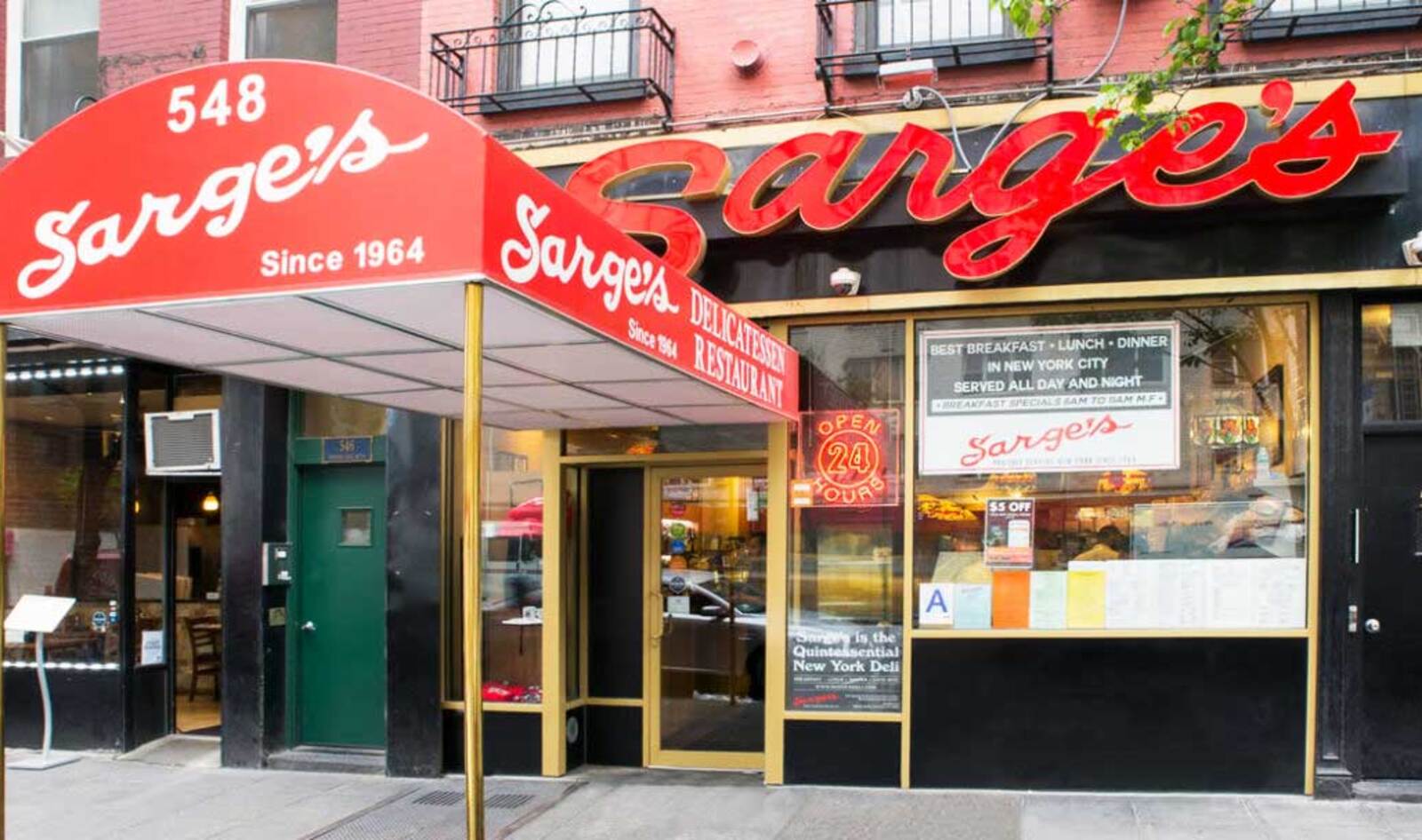 NYC’s Legendary 24-Hour Sarge’s Deli Now Serves Vegan Corned Beef