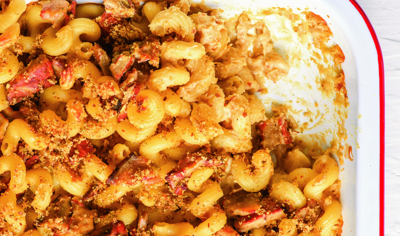 Cashew Mac and Cheese With Lobster Mushrooms