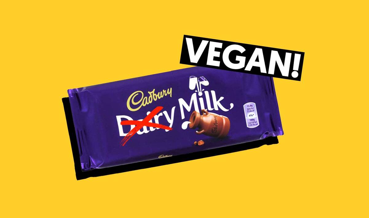 Cadbury Is Developing a Vegan Milk Chocolate Bar VegNews