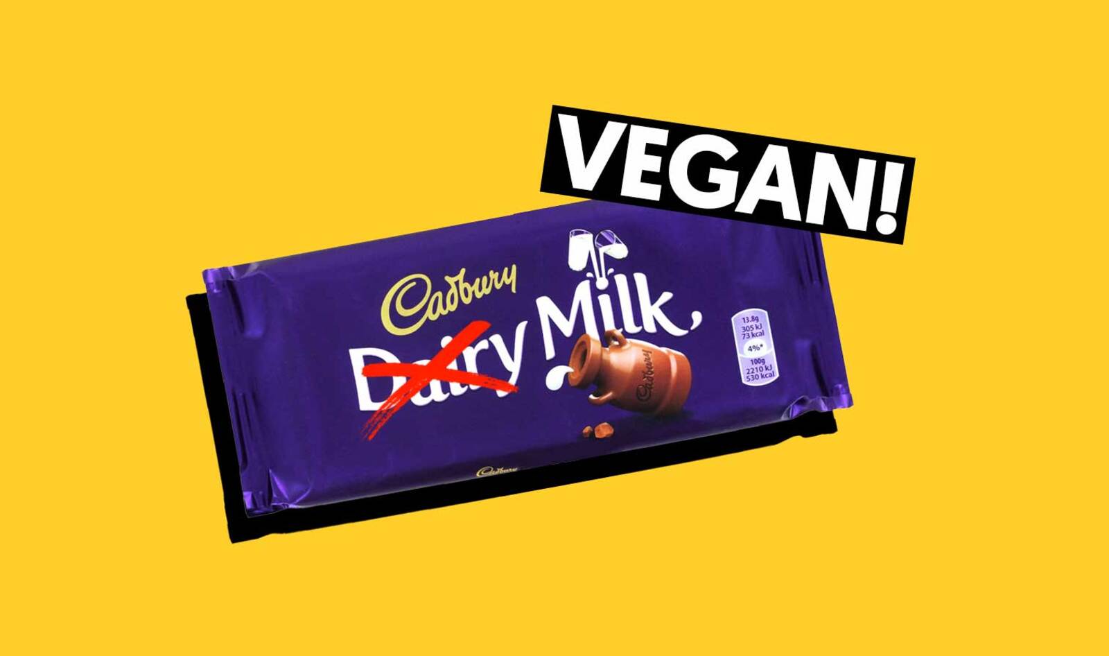 Cadbury Is Developing a Vegan Milk Chocolate Bar