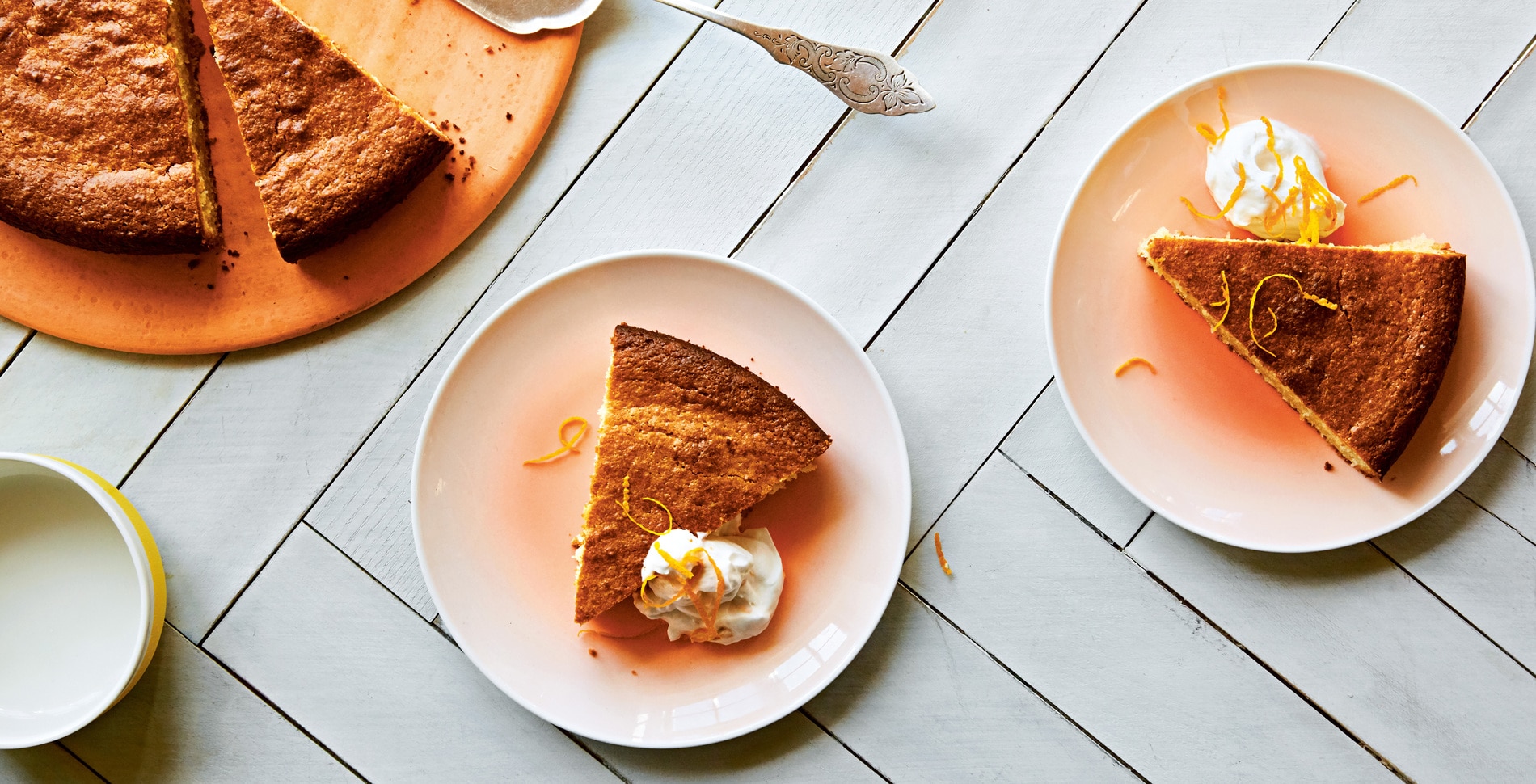 Zesty Vegan Almond Orange Cardamom Cake&nbsp;