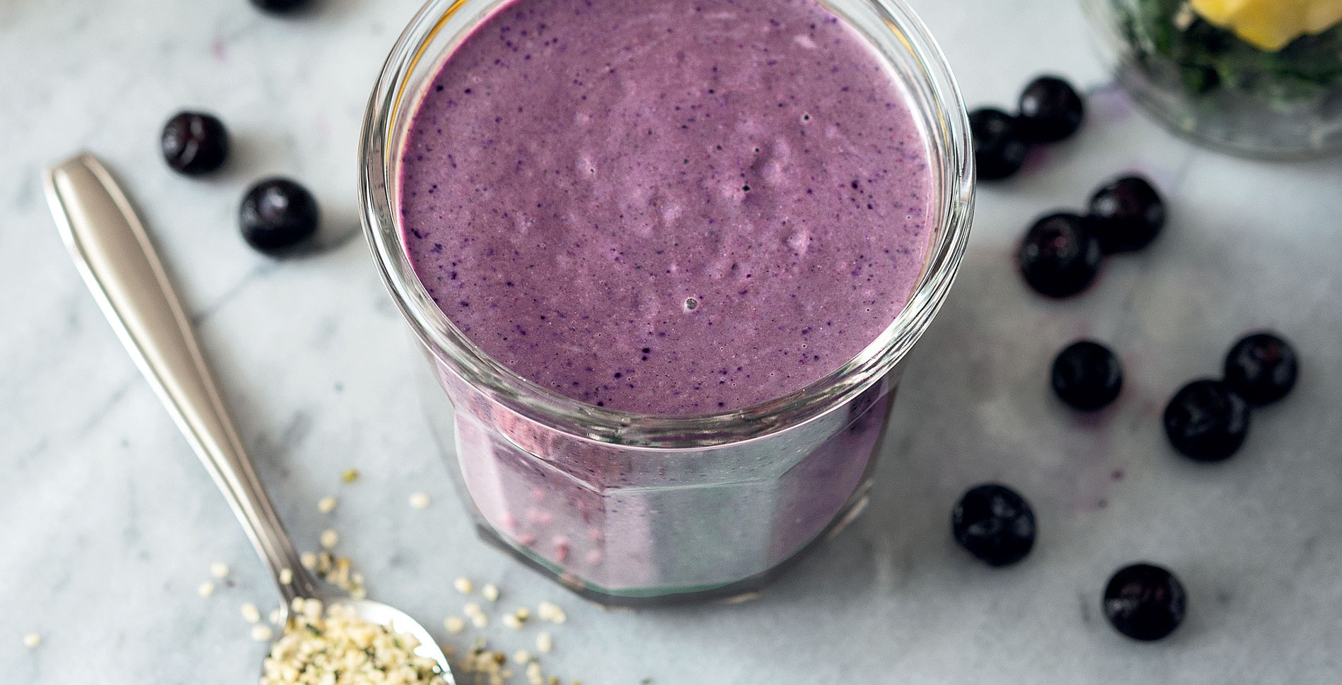 Meal-Prep This Tropical Blueberry Smoothie
