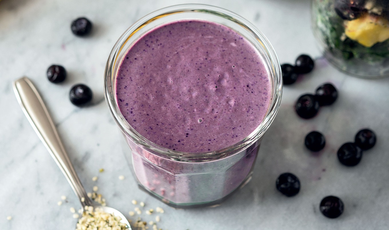 Meal-Prep This Tropical Blueberry Smoothie