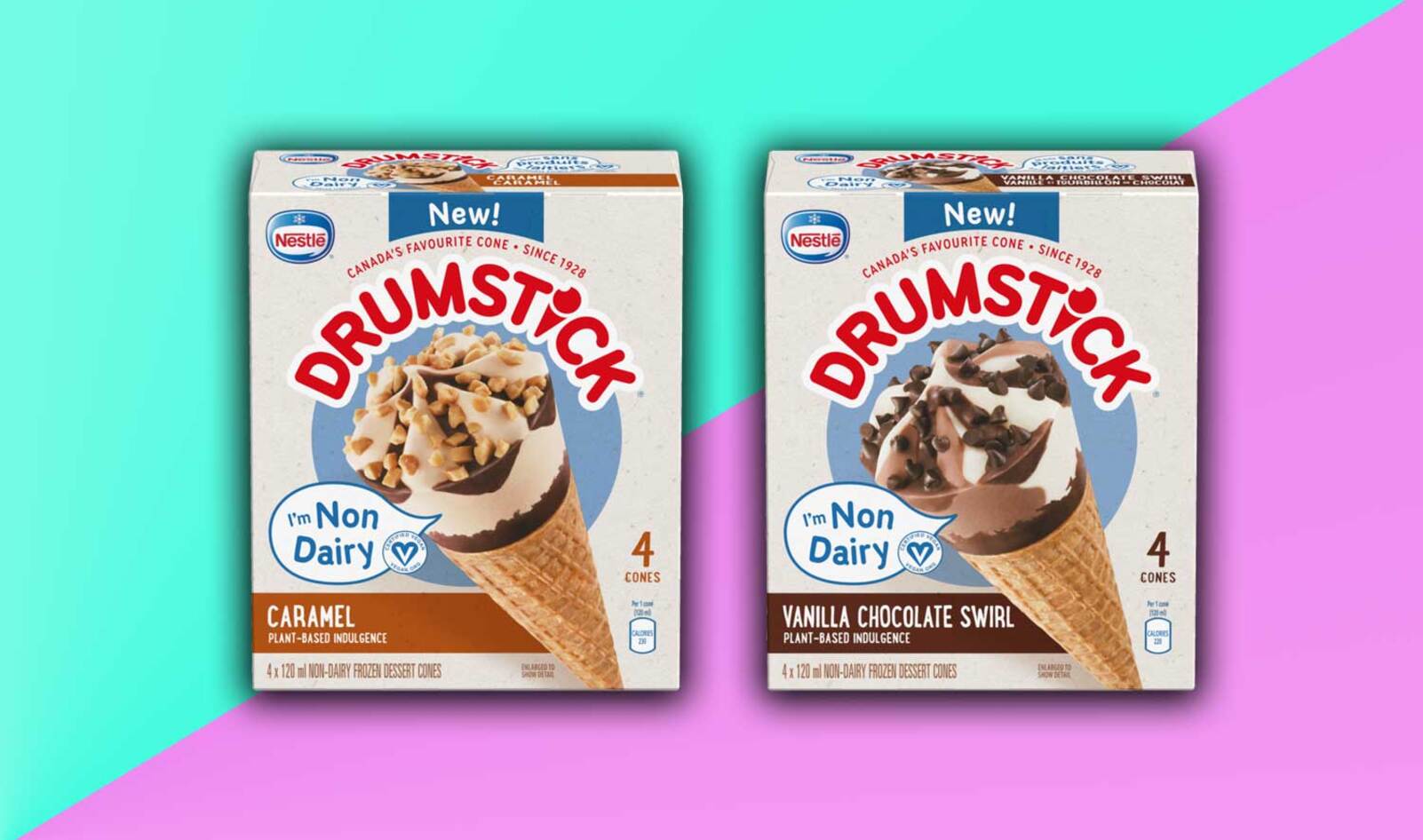 Nestlé Debuts Vegan Drumstick Ice Cream Cones in Canada