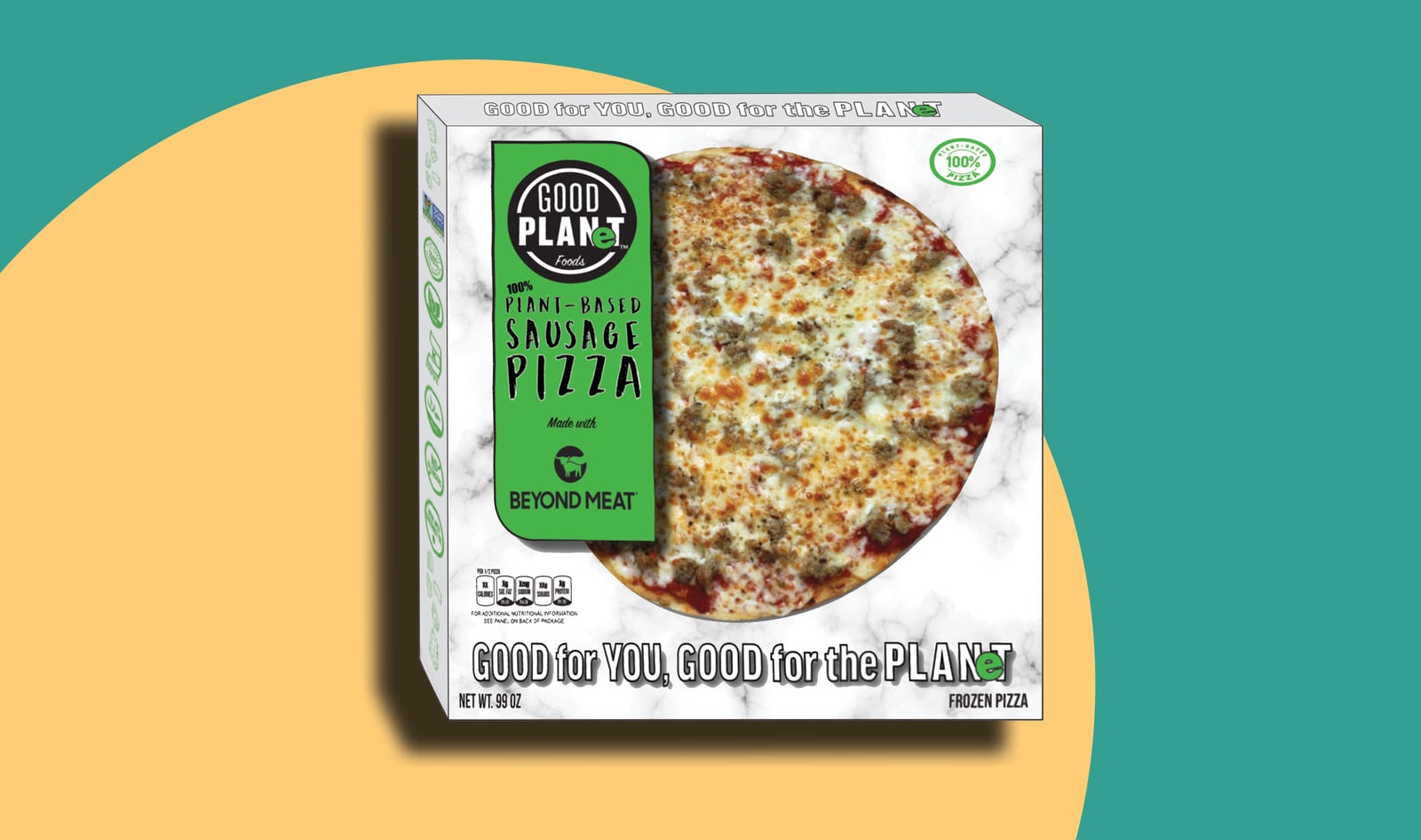 White Castle’s Vegan Cheese Partner to Launch Beyond Sausage-Topped Frozen Pizza