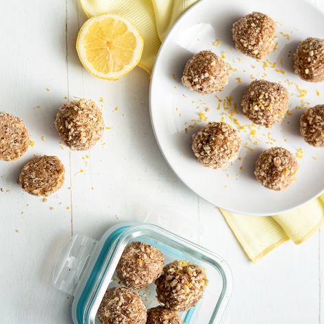 Healthy Vegan Lemon Quinoa Bites