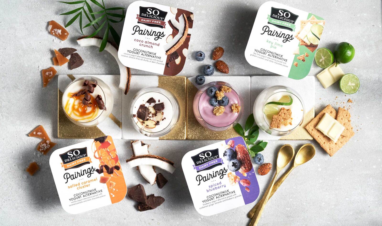 So Delicious Debuts Dessert-Inspired Flip Cup Vegan Yogurts