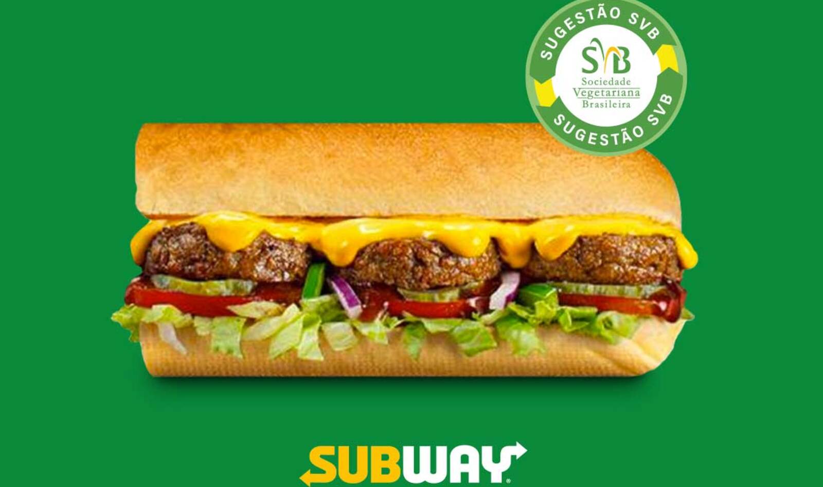 Subway Launches Vegan Cheese-Filled Sandwich Across Brazil