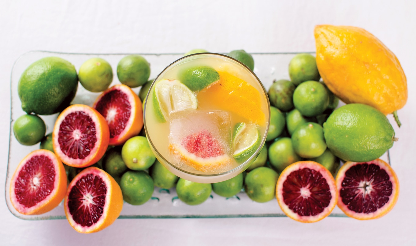 Vegan Sweet Orange Agave Margarita