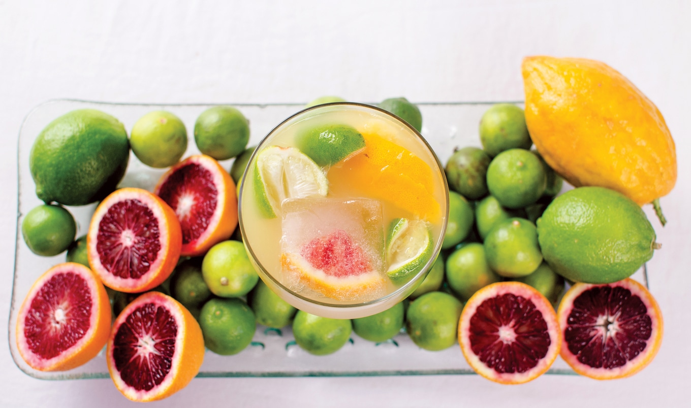 Vegan Sweet Orange Agave Margarita