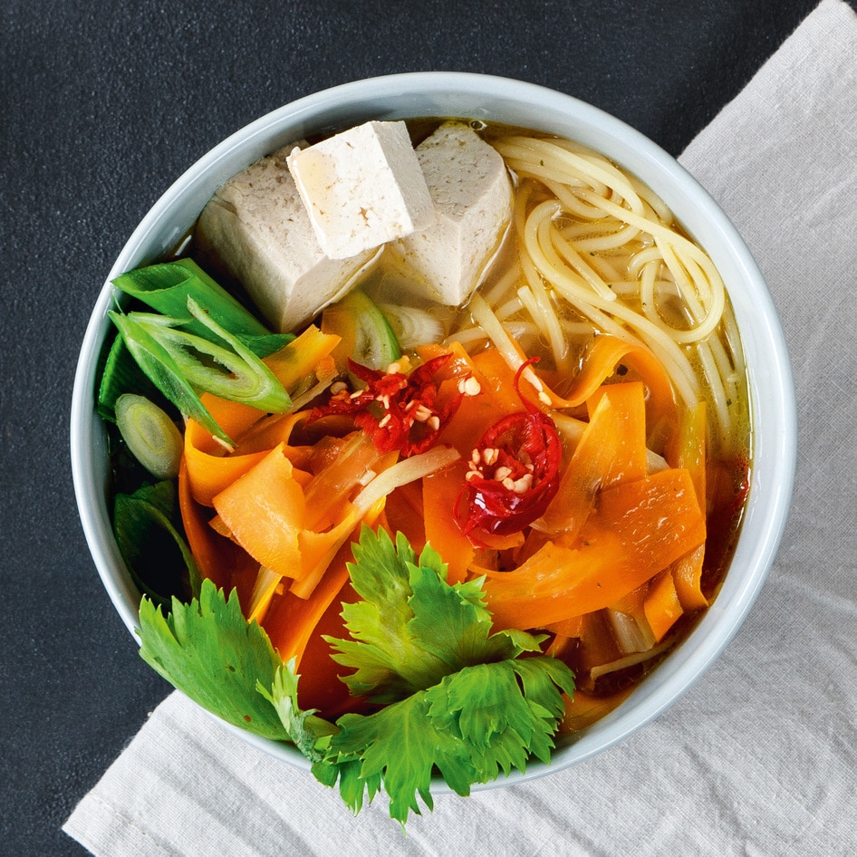 Speedy Vegan Spicy Miso Ramen