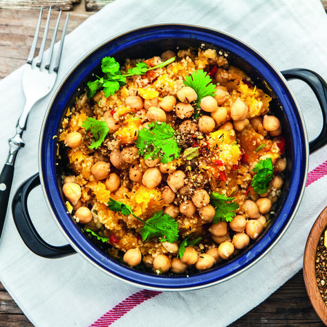 Vegan Butternut Squash Salad With Dukkah