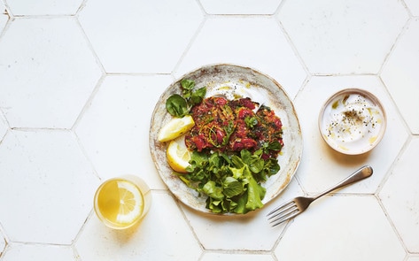 Vegan Santorini Tomato Fritters