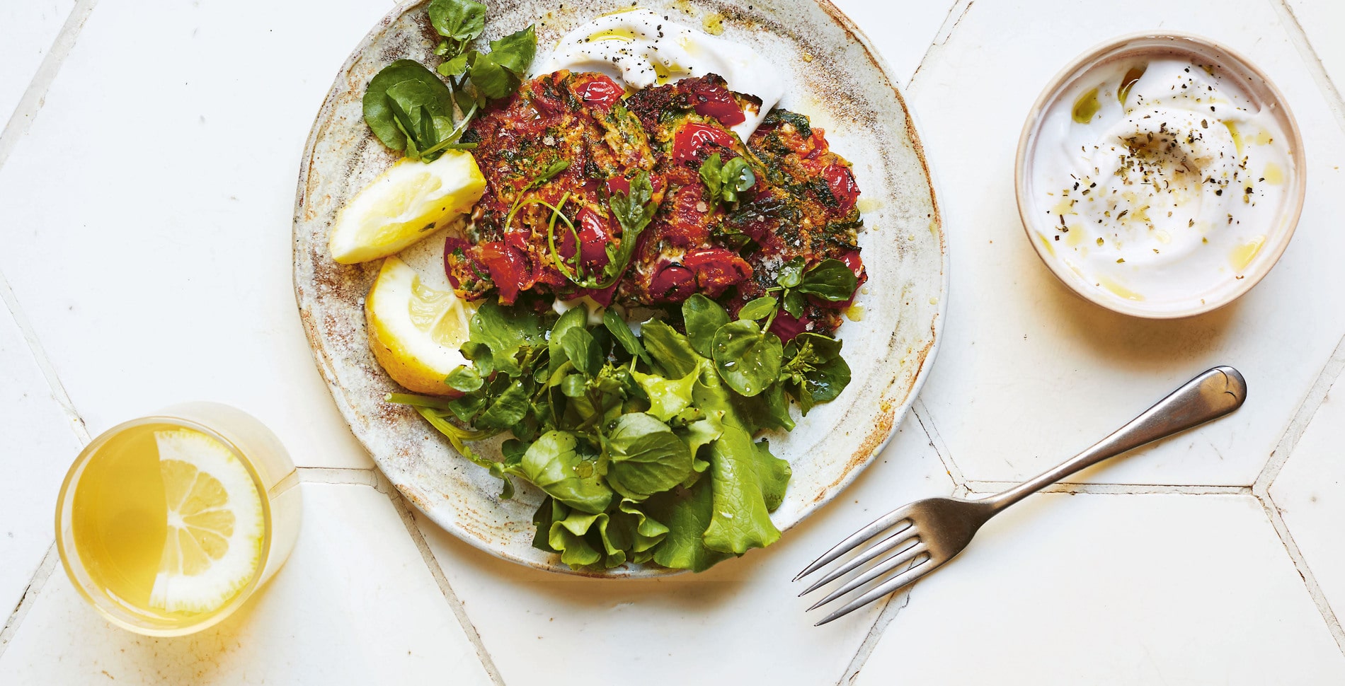 Batter-Fried Santorini Tomato Fritters