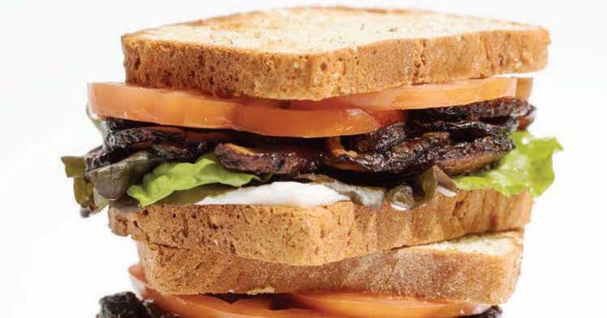 Vegan Shiitake BLT Sandwich | VegNews