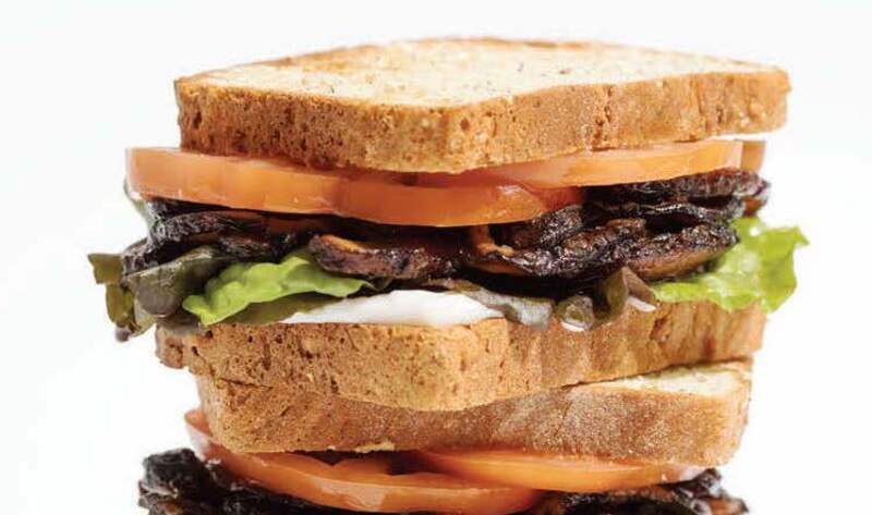 Vegan Shiitake Blt Sandwich Vegnews