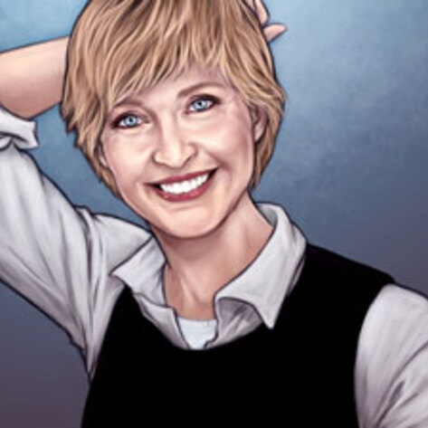DeGeneres in <i>Female Force</i>