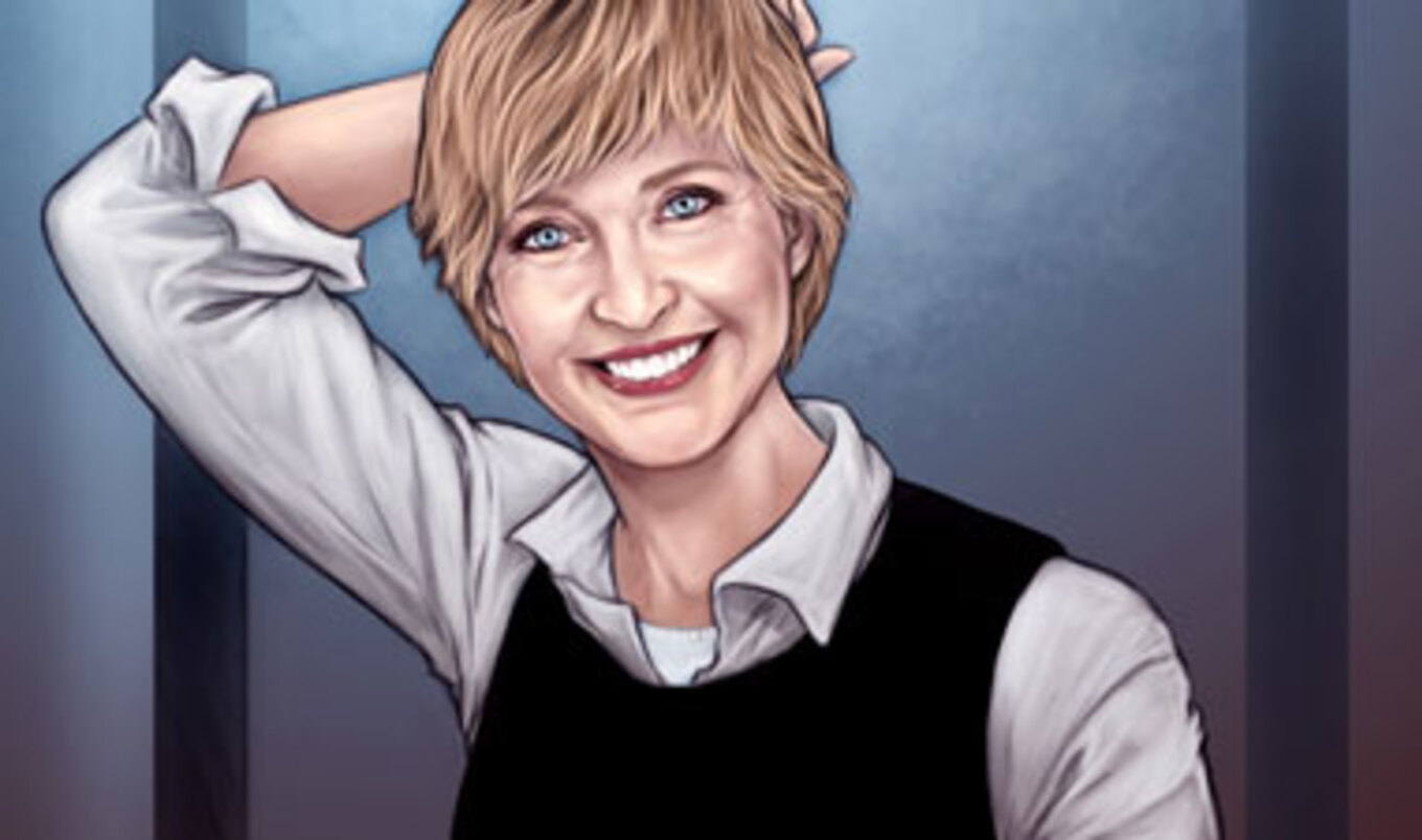 DeGeneres in <i>Female Force</i>