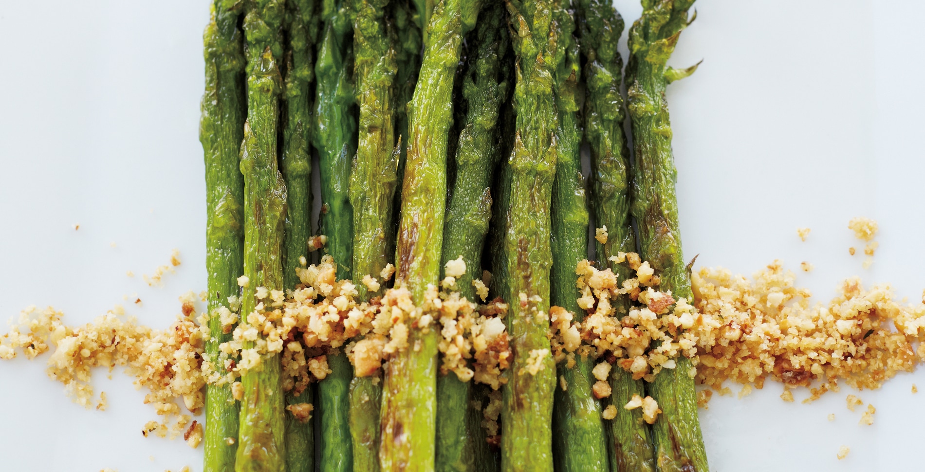 Roasted Asparagus With Hazelnut Picada