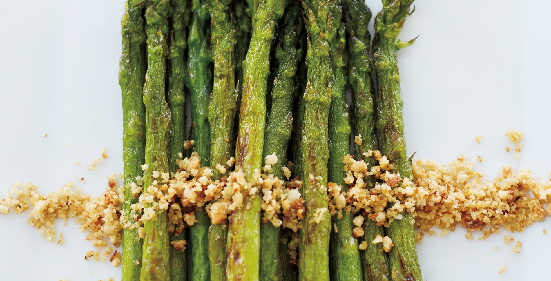 Roasted Asparagus With Hazelnut Picada