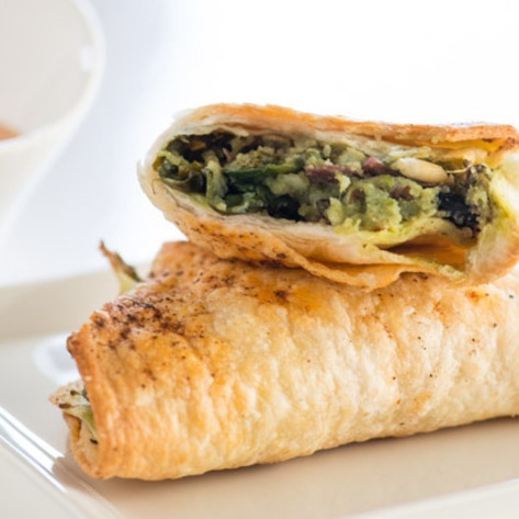 Vegan Aji Potato Samosas