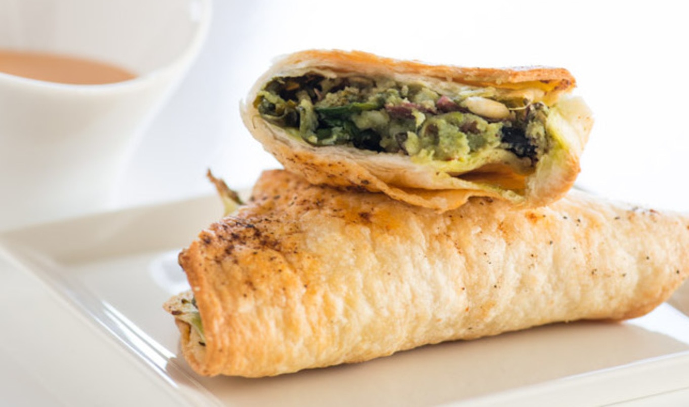 Vegan Aji Potato Samosas