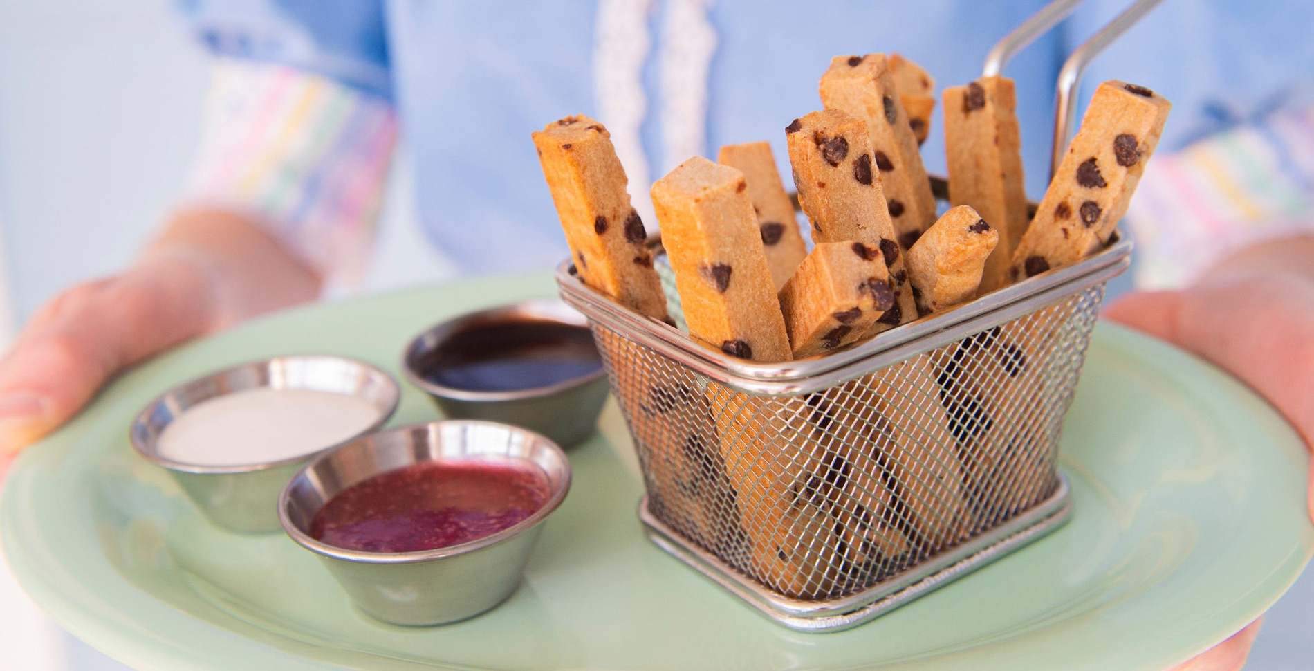 Disney’s World-Famous Vegan Chocolate Chip Cookie Fries