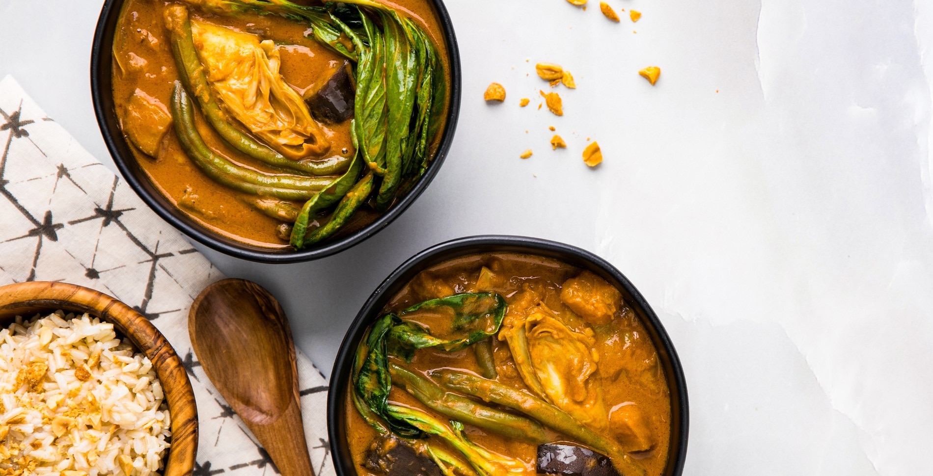 Filipinx-Inspired Peanut Vegetable Stew