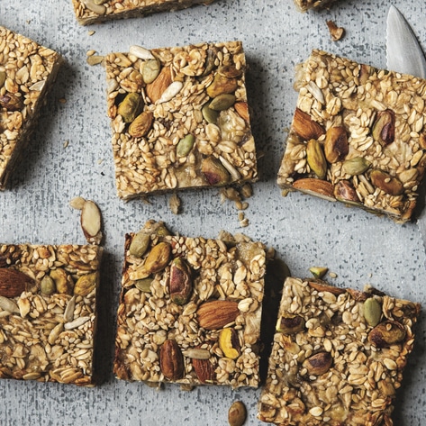 Easy Vegan Banana Flapjack Bars