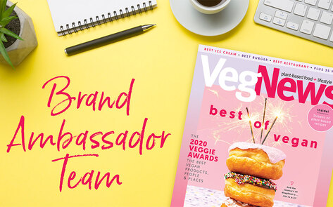 Join the VegNews 2020 Brand Ambassador Team!