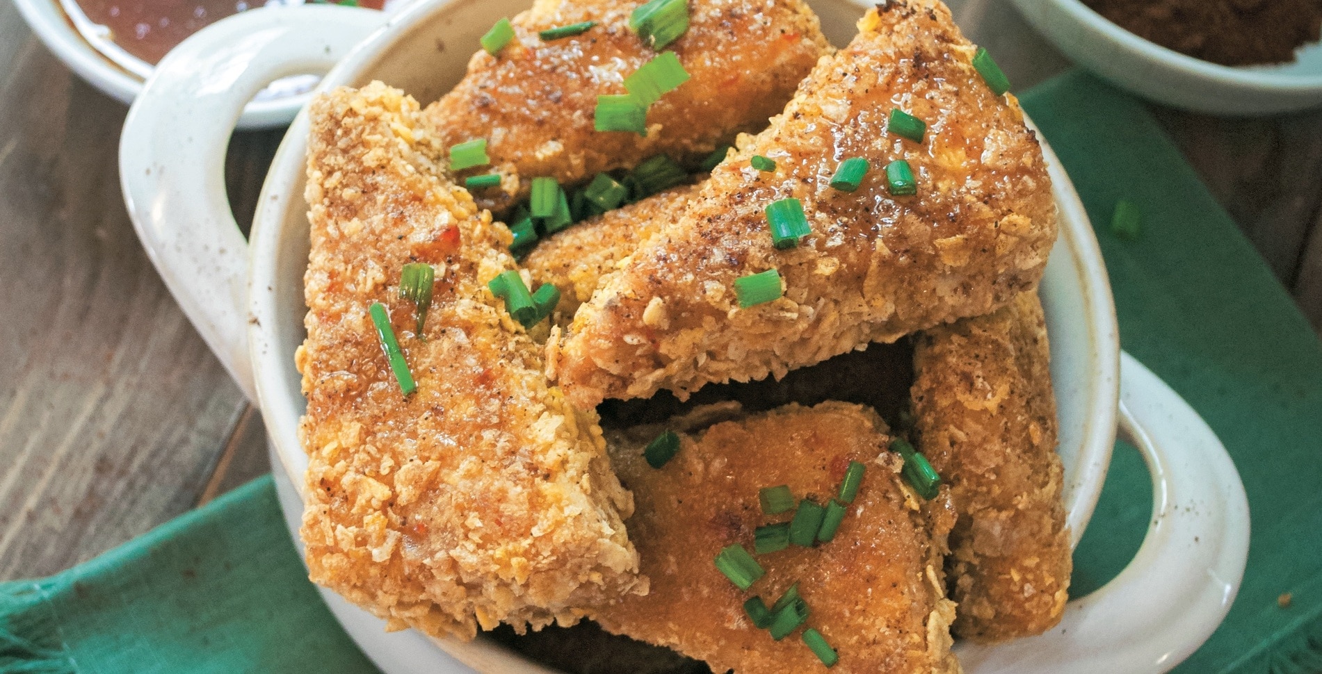 Crispy Southern Oven-Fried Tofu