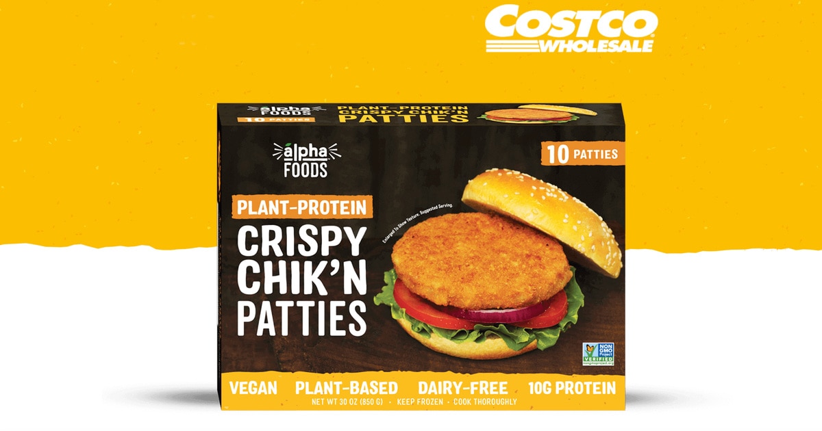 New Crispy Vegan Chicken Patties Launch at Costco VegNews