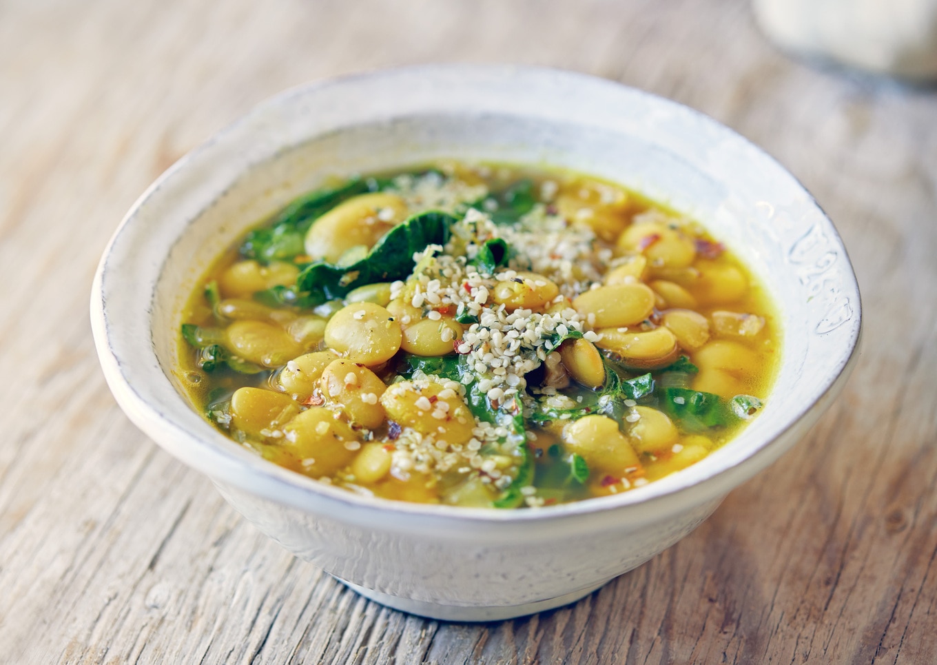 VegNews.GarlickyButterBeanSoupwithGreens 