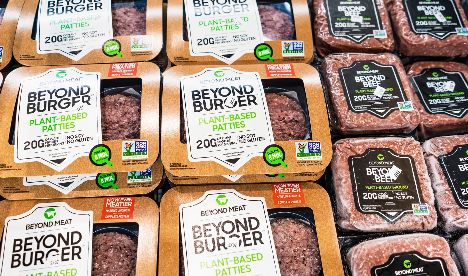 Beyond Meat Grocery Sales Skyrocket by 195 Percent During COVID-19