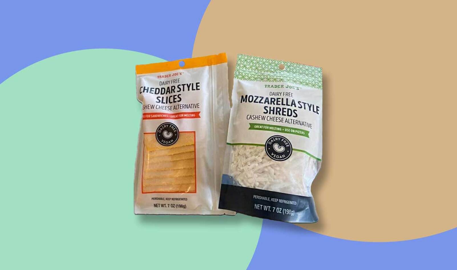 Trader Joe’s Launches Vegan Cheddar Slices and Mozzarella Shreds VegNews