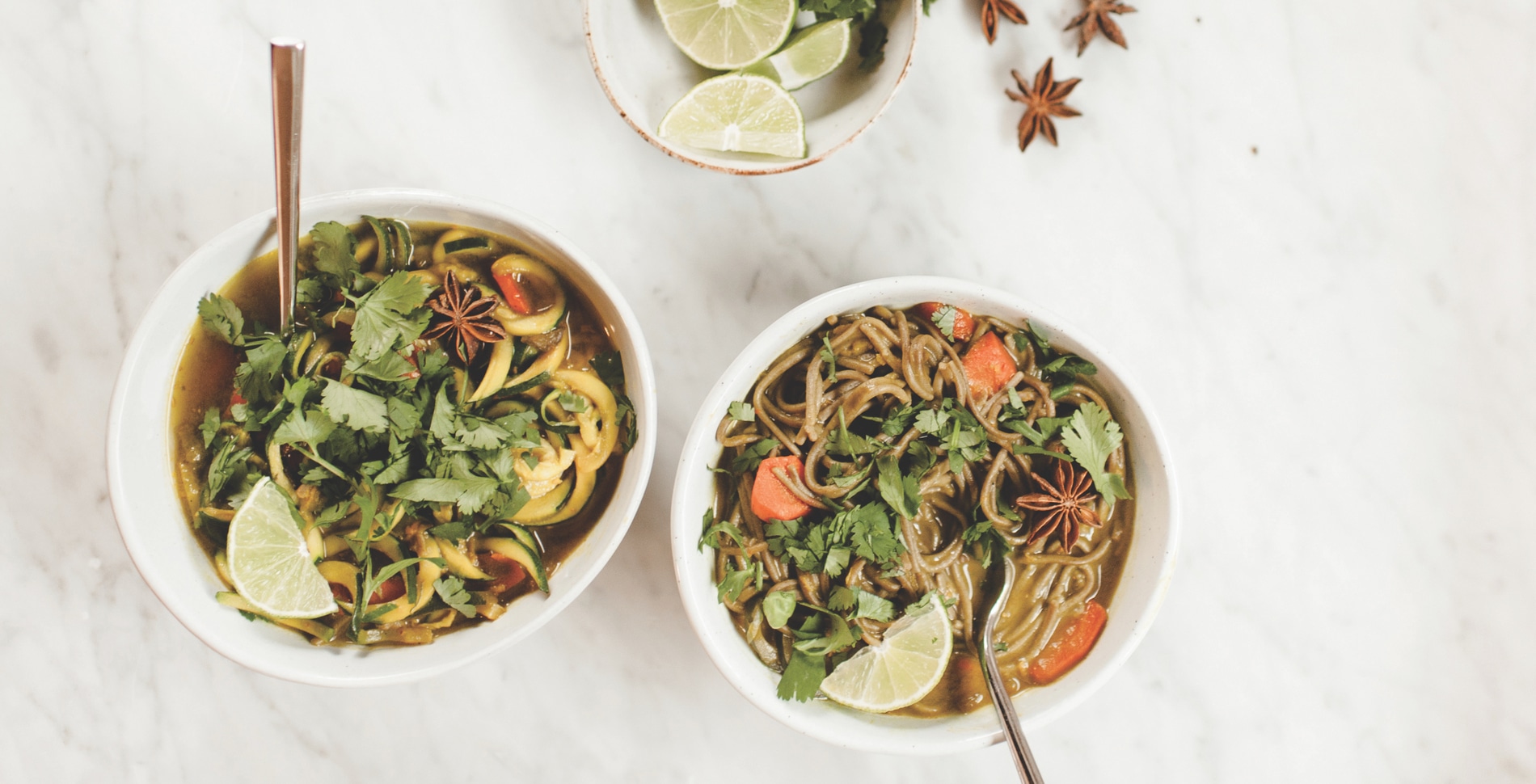 Vietnamese Pho-Inspired Zucchini Noodles