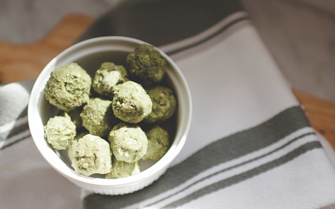 Vegan Snickerdoodle Energy Bites